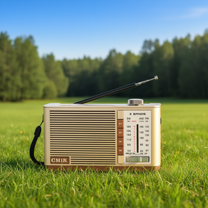 CMIK Portable Radio With <b>USB</b> And SD Card Slot 3 Band AM FM SW Receiver Compact Design For Travel And Outdoor Use - Product Image 3