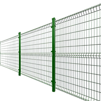 Panneaux de clôture rigides en PVC pour extérieur, durables et protecteurs, en treillis soudé, clôture de jardin 3D