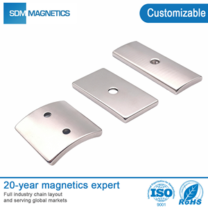 عينات متاحة: مغناطيس قوسي دائم من النيوديميوم (NdFeB) صناعي مخصص الشكل والدرجة مع خدمة القطع - Product Image 2
