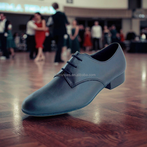 Evkoodance Nouvelles Chaussures <span class=keywords><strong>de</strong></span> <span class=keywords><strong>Danse</strong></span> Professionnelles en Cuir pour Hommes, <span class=keywords><strong>Salsa</strong></span>, Tango, Ballroom, Jazz, Latin, Noir, Talon 2,5 cm, EU44-48, Coton - Product Image 6