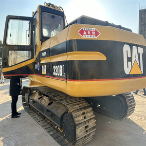 Máquina de movimiento de tierra usada CAT 320B Excavadora Bagger Digger Máquina de construcción Buenas condiciones de trabajo Fuerte potencia - Product Image 2