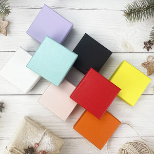 Caja de joyería de cartón reciclable de 9*9*3 CM, diseño <span class=keywords><strong>Heaven</strong></span> <span class=keywords><strong>Hell</strong></span> para collar, pendiente, anillo, embalaje de Perfume, cubierta de regalo - Product Image 6