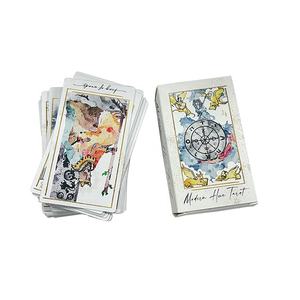Juego de mesa de cartas de Tarot de diseño de fábrica personalizado, impresión en papel corrugado dúplex, <span class=keywords><strong>libro</strong></span> de guía de terciopelo y bolsa con impresión OEM - Product Image 3