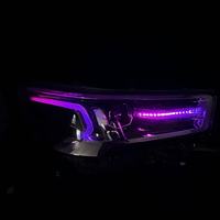 Feux de jour pour Toyota Hilux 2020, spécifiques au véhicule, haute luminosité, RGB et fonction de clignotant