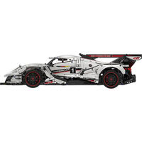 CaDA Technique V12 Hypercar 1:8 Voiture de Course Télécommandée MOC High-Tech 4449pcs Modèle Blocs de Construction Super Racing Jouets