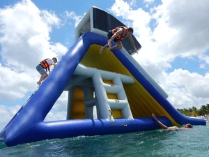 Inflatable PVC <strong>Water</strong> Slide for Kids and Adults <strong>Summer</strong> Outdoor Backyard <strong>Fun</strong> for Splash Play Park and Pool Party