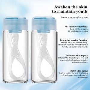 Suero Líquido Reafirmante con Péptidos de Proteína de Seda de Algas Marinas Orgánicas, Set de 30 ml, Colágeno Facial, Antiarrugas, Suavizante, Logotipo Personalizado OEM - Product Image 2