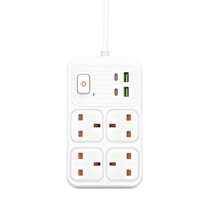 Regleta de Enchufes Yue Niu Estándar UK con 4 Tomas y USB Tipo C PD 2500W para Uso Doméstico - Product Image 3