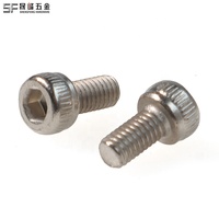 Vis à tête hexagonale moletée sur mesure avec finition nickelée, DIN912 M6 M8 M10 M16 6-32 8-32 1/4-20 Classe 8