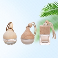 Vente chaude voiture parfum diffuseur bouteille pendentif huile essentielle diffuseur parfum aromathérapie bouteille vide