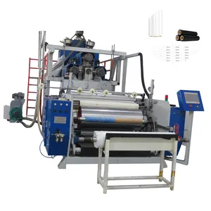 high yield clear stretch packaging film wrap making machine cast stretched film machine