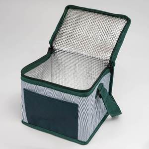 Sac isotherme promotionnel, sac à lunch portable avec bandoulière - Product Image 2