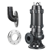 Pompe à eaux usées WQ/JYWQ, pompe à eaux usées sans obstruction, pompe submersible à haute levée pour la collecte des boues