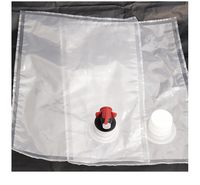 Boîte à bavoir pour vin de qualité alimentaire 5L/10L/20L Pochettes à bavoir liquides transparentes/VMPET pour jus de fruits lait sac aseptique sac sous vide pour vodka