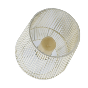 Lanterna solare del Rattan di stile della frangia della candela di <span class=keywords><strong>grandi</strong></span> dimensioni decorativa del Patio esterno impermeabile all'ingrosso della fabbrica con la struttura del ferro - Product Image 3