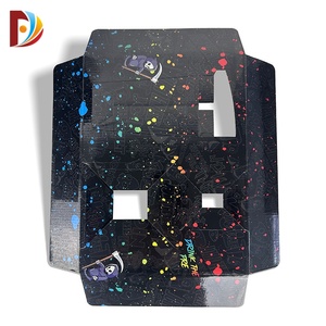 Matt Lamination Cartón corrugado Caja de papel negro personalizado Cajas de <span class=keywords><strong>compras</strong></span> de negocios - Product Image 5