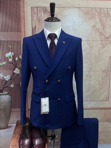 Vente en gros affaires rose hommes costumes tenue décontracté bureau de travail haut de gamme personnalisé blazer mode surdimensionné hommes pantalon manteau - Product Image 5