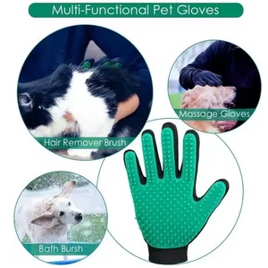 <b>Pets</b> Grooming Products cat Dog Silicone Fur Cleaning Hair <b>Brush</b> Comb Grooming Remover Hair Removal Glove - Product Image 3