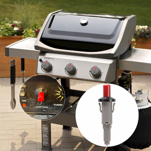 Kit de remplacement d'allumage à bouton-poussoir pour barbecue à gaz <span class=keywords><strong>Weber</strong></span> <span class=keywords><strong>Q300</strong></span> Q3000, remplace 60092, avec faisceau de câbles et collecteur de gaz - Product Image 4