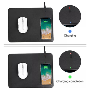 Miếng Lót Chuột Có Thể Gập Sạc Bằng Đèn Led Miếng Lót Chuột Sạc Không Dây Tapis De Souris De Jeu Alfombrilla <span class=keywords><strong>Raton</strong></span> Tapis De Souris - Product Image 3