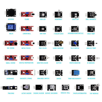 Kit éducatif d'électronique 45/37 en 1, kit de modules de capteurs, kit de démarrage électronique