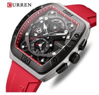 Montre CURREN 8443 tendance pour homme, mouvement à quartz de haute qualité, étanche 3 ATM, aiguilles lumineuses avec date