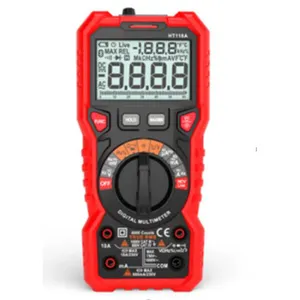 #CKX8957 HT118A Digital Multimeter Auto Range Multi-meter 6000 Counts True RMS Measuring Voltage Current Resistance Capacitance