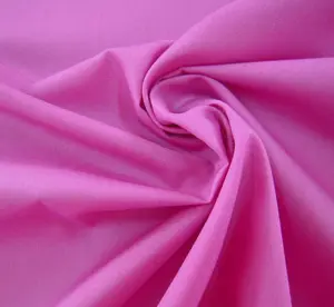 Polyester/cotton Fabric Plain Dyed Poly Cotton Plain Fabric T/c 80/20 45*45 110*76 Fabric For T Shirt