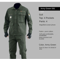 Tenue de travail pour soudeur, en coton épais, résistante à l'usure, pour hommes, idéale pour la réparation automobile, le soudage, le travail de construction au printemps et en automne.