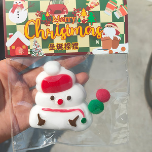 Juguete Blandito de Pata de Navidad, Súper Suave, de Rebote Lento, Alivio del Estrés para Estudiantes, Regalo de Navidad, Juguete de Descompresión de Fábrica - Product Image 5