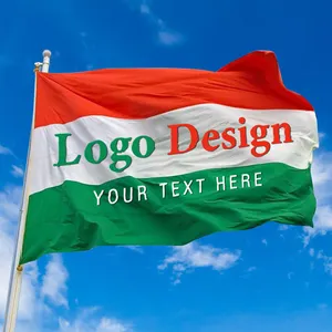 Best Seller Promotional Advertising Flag Banner Custom Normal Country Flags 3x5 Logo Sublimation Printing Flag For Outdoor Use