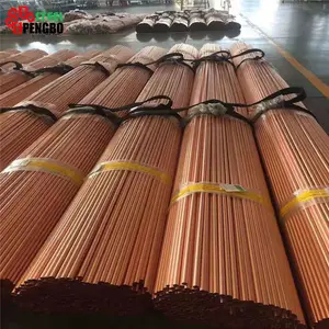 High Quality 1mm 4mm 6mm Thin Wall Capillary Copper Tube Small Diameter Capillary Copper Tube Straight Copper Pipe