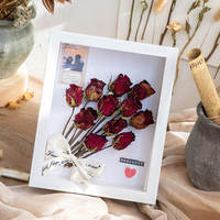 Caja de Sombra de MDF Personalizada, Marco de Fotos de 3 cm y 5 cm de Profundidad, Arte de Pared, Marco de Cuadro 3D, Marco para Exhibición de Flores