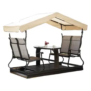 Sedia a Dondolo <span class=keywords><strong>da</strong></span> <span class=keywords><strong>Giardino</strong></span> a 4 Posti per Adulti, Nuovi Design Vendutissimi - Product Image 1