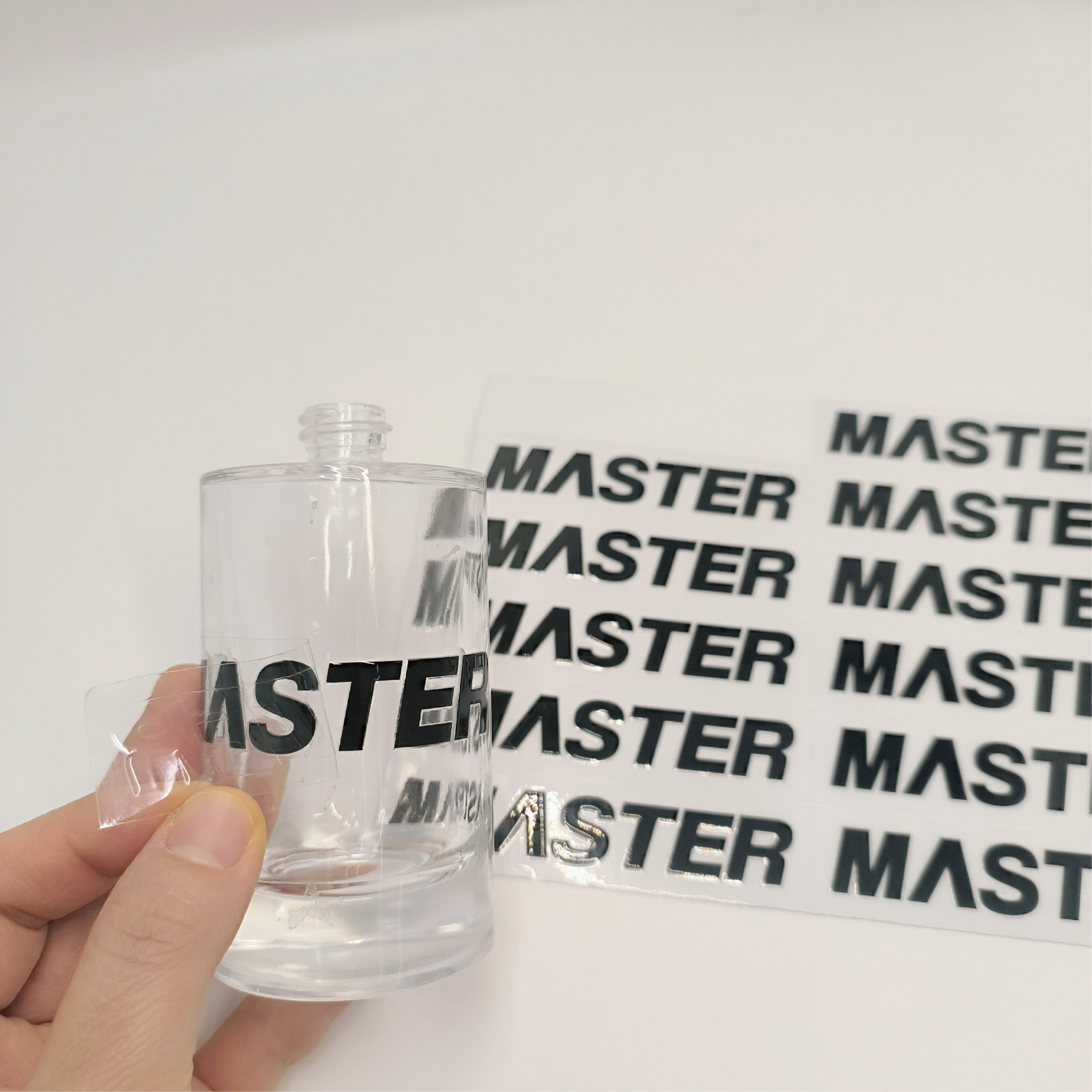 Manufacturer Custom Metal Transparent Transfer Uv Stickers Printed Gold Logo Pressed 3d Label Sticker Printing