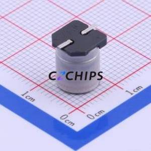 Condensador Electrolítico de Aluminio SMD EEEF0J331AP, D8xL10.2mm 330uF 20% 6.3V 337.5mA-120Hz - Product Image 2