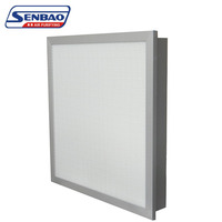 Filtre HEPA à gel latéral pour réservoir de colle, système AHU, qualité moyenne, pour usage industriel, en papier de fibre de verre USA