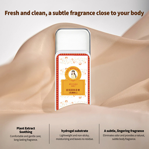 Déodorant portable <span class=keywords><strong>Mini</strong></span> parfum solide en baume pour une fragrance corporelle longue durée - Product Image 2