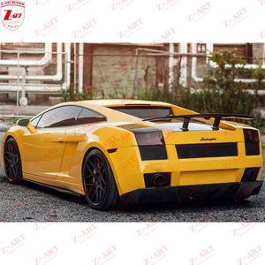 Kit aérodynamique complet Z-ART LP570 pour <span class=keywords><strong>Lamborghini</strong></span> Gallardo 2003-2007 en fibre <span class=keywords><strong>de</strong></span> carbone : pare-chocs avant, jupes latérales, aileron arrière, diffuseur - Product Image 6