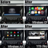 Caja de interfaz de navegación automática Carplay inalámbrica Android para Toyota Alphard Vellfire con 2018-2022 por Lsailt