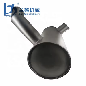 Venta de piezas de maquinaria de construcción, silenciador, piezas de excavadora silenciosa, silenciador de escape de excavadora de motor para HD250 KS600 - Product Image 2