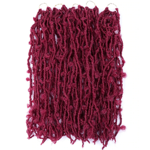 5 Packs 24 Inch <strong>Butterfly</strong> Crochet Hair for Black Women Faux Locs Pre Looped Pre-twisted <strong>Braids</strong> - Product Image 6