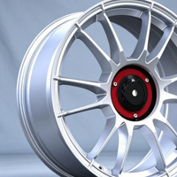 عجلات رياضية مصنوعة حسب الطلب من سبائك الألومنيوم المطروق مقاس 18-19 بوصة، PCD 5x112/120/114.3، تشمل البراغي، عرض 8J-12J، جديدة لتحديث/ترقية السيارات