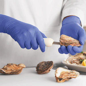 Guantes Desechables de Nitrilo Negro Extra Duraderos de 6 Mil, Sin Polvo, Antideslizantes, Hipoalergénicos, Puño Reforzado, Puntas de Dedos Texturizadas, Uso General - Product Image 4