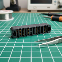 Connecteur d'alimentation hybride à courant élevé de type lame JN, prise mâle 60A 10P+4S 250/120V -40~+120 Chine Guangdong