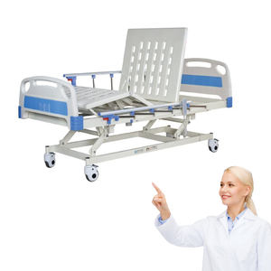Precio de fabricante <span class=keywords><strong>ICU</strong></span> camas para Pacientes médicos dos manivela manual enfermería quirúrgica <span class=keywords><strong>Hill</strong></span> <span class=keywords><strong>ROM</strong></span> cama de <span class=keywords><strong>hospital</strong></span> para la venta - Product Image 3