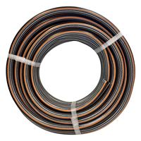 Tuyau d'arrosage de jardin en PVC résistant aux intempéries et aux UV, anti-éclatement, durable, résistant au froid, flexible et renforcé pour l'extérieur