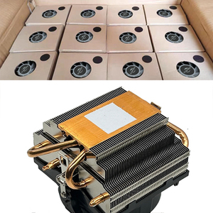CPU Cooler With RGB ARGB <b>Fan</b> Copper Heat Pipes Ball Bearing Heatsink For AM3 AM4 <b>Computer</b> Cooling - Product Image 5