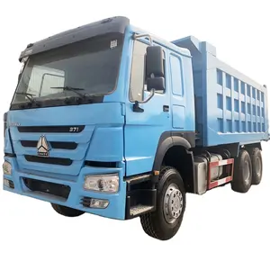 Yüksek kaliteli kullanılan sinotruk Howo 371hp 40 ton damperli kamyonlar sino 6x4 8x6 satış için abd