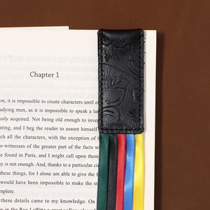 Marcapáginas de Cinta de Cinco Colores con Diseño de Explosiones Bíblicas, Marcador de Páginas para Libros de Texto, Marcapáginas Portátil de Cuero para Grabado Láser - Product Image 6
